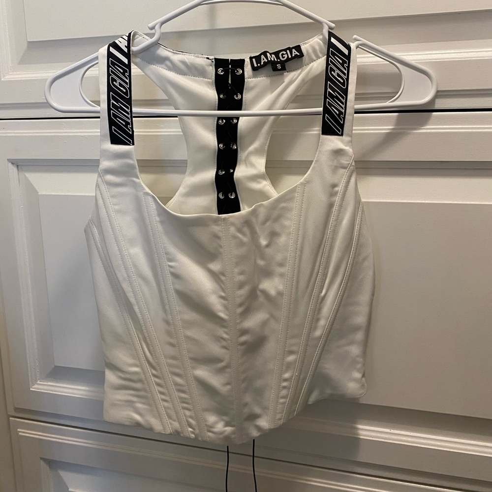 SIOBHAN CORSET WHITE I AM GIA